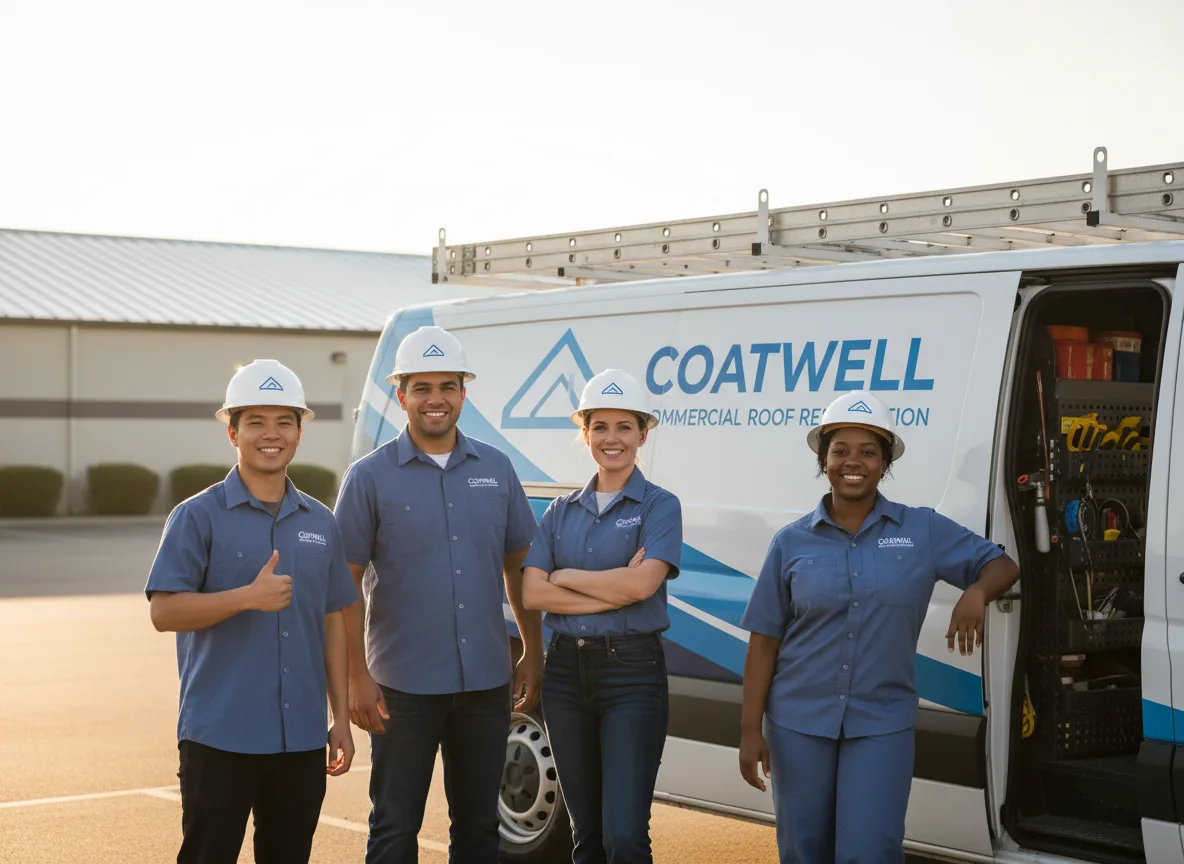 Commercial roof coating company in Hamburg, MN